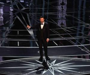 Inicia la 89a edición de los Óscar con Jimmy Kimmel. Foto AFP
