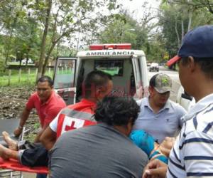 La señora fue trasladada al Hospital de San Francisco pero murió debido a la gravedad de las heridas. (Foto: El Heraldo Honduras/ Noticias Honduras hoy)