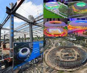 ¡Marcha a todo vapor! Estos son los últimos avances de la construcción de lo que será el estadio más grande de Centroamérica, Nacional de El Salvador.