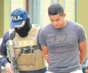 Gerson Almendárez fue detenido por la Fuerza Nacional Antiextorsión.