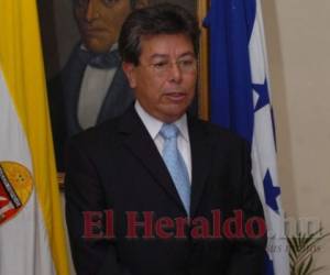 Ernesto Paz Aguilar, excanciler, contribuyó a elaborar el plan. Foto: El Heraldo