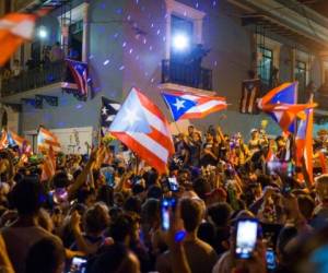 Las masivas protestas en Puerto Rico provocaron que el gobernador Ricardo Rosselló renunciara a su cargo. Foto: AP