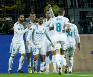 Los blancos recibirán al Espanyol con la moral por las nubes tras ganar 3-1 al Borussia Dortmund el miércoles en 'Champions'. Foto: AFP