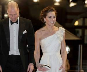 Kate llegó al evento junto a su esposo, el príncipe William. Foto: AP