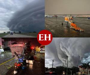 Árboles arrancados de raíz, inundaciones y más de 15 aeronaves dañadas, es el saldo del paso de un tornado cerca del aeropuerto de North Perry, en Florida, lo que provocó el cierre temporal del aeródromo para evaluar los daños. Aquí te mostramos las imágenes.