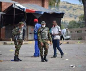 Los 2 millones de habitantes de Lesoto están confinados para frenar la pandemia de Covid-19, aunque no se han reportado casos en este pequeño reino africano. Foto: La Nación.