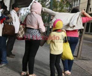 Copeco recomienda sacar los abrigos por las condiciones climáticas que afectan al país.