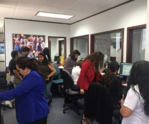 Oficinas de consulado hondureño en Houston, Texas. Foto: Cortesía Consulado General de Honduras en Houston.