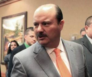 César Duarte, exgobernador mexicano es acusado de corrupción y actualmente está prófugo de la justicia. Foto: Agencia AP