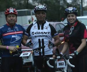 Estamos preparados para salir, dijeron los ciclistas.