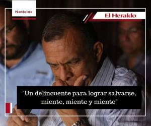 El expresidente, Porfirio Lobo Sosa, reaccionó la noche de este viernes al comunicado la Misión de Apoyo Contra la Corrupción y la Impunidad en Honduras (MACCIH), y desmintió totalmente las acusaciones. Fotos David Romero| EL HERALDO