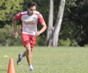 Marcelo Canales, volante del equipo capitalino Olimpia.