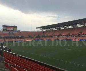 Así luce el BBVA Compass Stadium a pocas horas del inicio del juego entre Costa Rica y Canadá (Foto: Ronal Aceituno/OPSA)