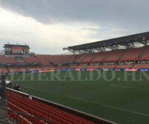 Así luce el BBVA Compass Stadium a pocas horas del inicio del juego entre Costa Rica y Canadá (Foto: Ronal Aceituno/OPSA)