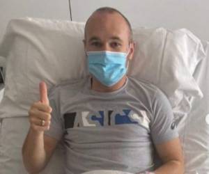 Iniesta se lesionó el 10 de diciembre en el partido de cuartos de final de la Liga de Campeones de Asia frente al Suwon Samsung coreano. Foto: Instagram