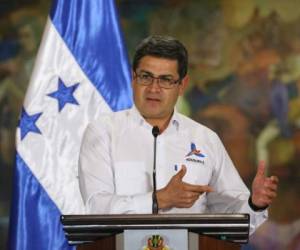 Juan Orlando Hernández, presidente de Honduras, se refirió a la caravana migrante que salió el sábado del país.