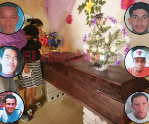 El carro se estrelló contra un alcantarilla construida sobre una cuneta. (2) Los cuerpos fueron velados y sepultados el lunes.