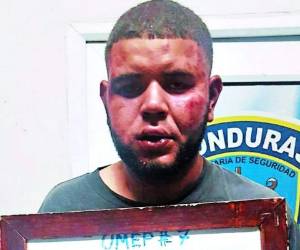 El detenido responde al nombre de Kevin Rolando Rivera (23).