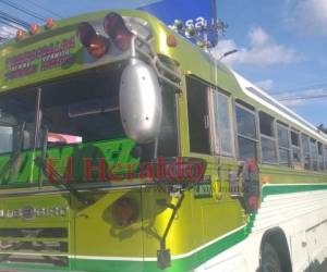 En el interior de este autobús ocurrió el crimen contra el transportista.