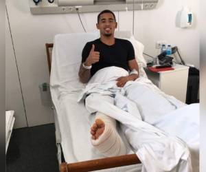 El atacante brasileño del Mánchester City Gabriel Jesus estará fuera de las canchas por dos o tres meses (Foto: Redes Sociales)