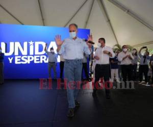 Nasry 'tito' Asfura lanzó su precandidatura a la presidencia de Honduras. Foto David Romero| EL HERALDO