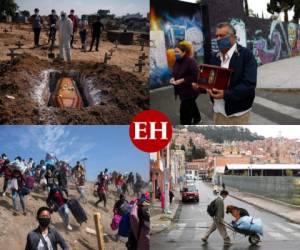 Un resumen de lo que ha pasado en América Latina a través de imágenes. Fotos: AP.