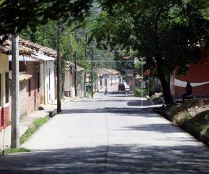 La quietud de las calles de Nueva Armenia develan, en parte, la tranquilidad con la que viven sus pobladores.