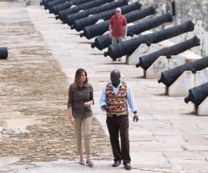 El fuerte ahora es una atracción turística de Ghana, a 145 kilómetros al oeste de la capital, Acra.