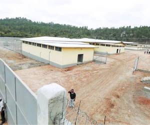 Vista parcial de la cárcel de máxima seguridad de El Porvenir.