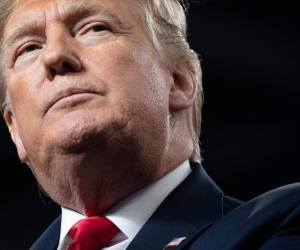 Donald Trump exigió al régimen de Irán que respete las manifestaciones opositoras. Foto AFP