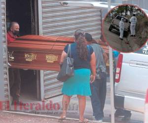 Familiares reclaman el cadáver de María Victoriana López.