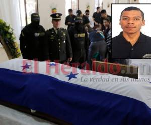 Triste adiós para el agente militar Ángel Pineda Godoy, quien perdió la vida en un enfrentamiento armado.