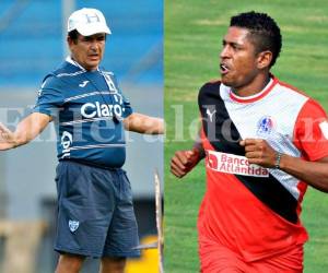 Jorge Luis Pinto y Carlo Costly han tenido diferencias, lo que ocasionó que el delantero dejara la Selección. (Fotos: Neptalí Romero y Ronal Aceituno / Grupo Opsa)