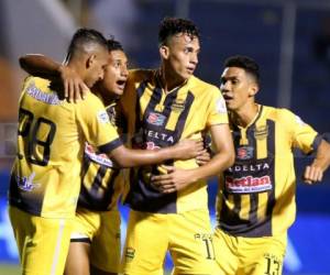 Real España sigue líder del torneo de la LNP tras la fecha 12 del Clausura 16-17. Foto: Juan Salgado / Grupo Opsa.