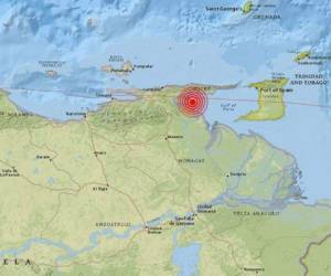 El epicentro se ubicó al sureste de la ciudad de Yaguarapo, en la península de Paría, estado de Sucre.