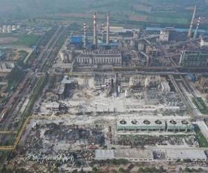 Las autoridades chinas iniciaron una investigación para dar con la causa de la explosión. Foto: Xinhua