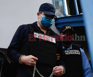 Juan Orlando Hernández Alvarado fue captura el pasado 15 de febrero en su casa de habitación.