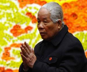 Fue miembro del partido desde hace 80 años, y jefe de los comunistas entre 1991 y 1997. Foto AFP