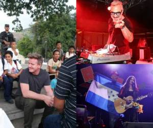 Más de 20 personalidades de la farándula internacional visitaron Honduras en este 2017.