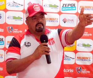 Luis Cruz, presidente del equipo ceibeño Vida.
