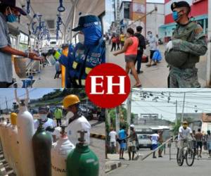 Guayaquil, más que cualquier otra ciudad ecuatoriana, paga con muertos y un desgarrador caos sus errores en el manejo de la pandemia. Fotos: Agencia AFP.
