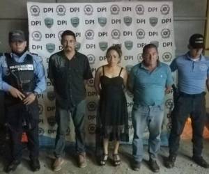 Un hondureño, un guatemalteco y una nicaragüense fueron detenidos este martes.