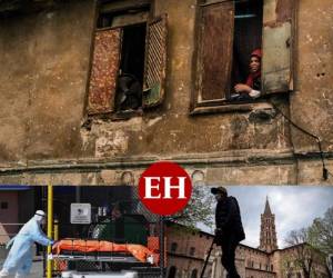 El coronavirus ya obliga a confinarse a la mitad de la humanidad, pese a lo cual avanza a pasos agigantados y está a punto de superar las barreras simbólicas del millón de infectados y 50.000 muertos. FOTOS: AFP.