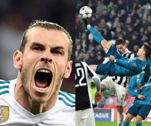 Gareth Bale y Cristiano Ronaldo han marcado de chilena en la pasada temporada europea. Foto:AFP