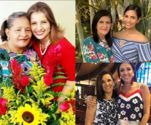 Periodistas, presentadoras y modelos hondureñas felicitaron a sus mamás a través de las redes sociales el segundo domingo de mayo. Día de las Madres.