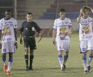 La cara de los jugadores de Victoria lo dice todo