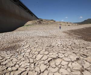 En varios días de lluvias el embalse apenas ha conseguido recuperar una fracción de su capacidad.