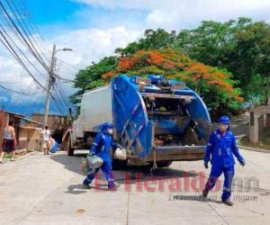 La recolección de basura no se detendrá en Navidad. Foto: EL HERALDO.