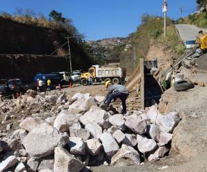 Avanza un 85% la ampliación de la carretera salida a Olancho de la capital