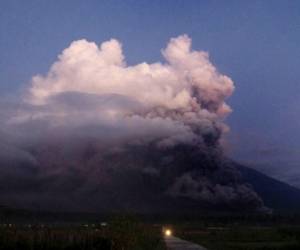 El volcán del Monte Semeru, en la isla de Java.